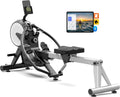 Dual Resistance Foldable Rowing Machine for Home