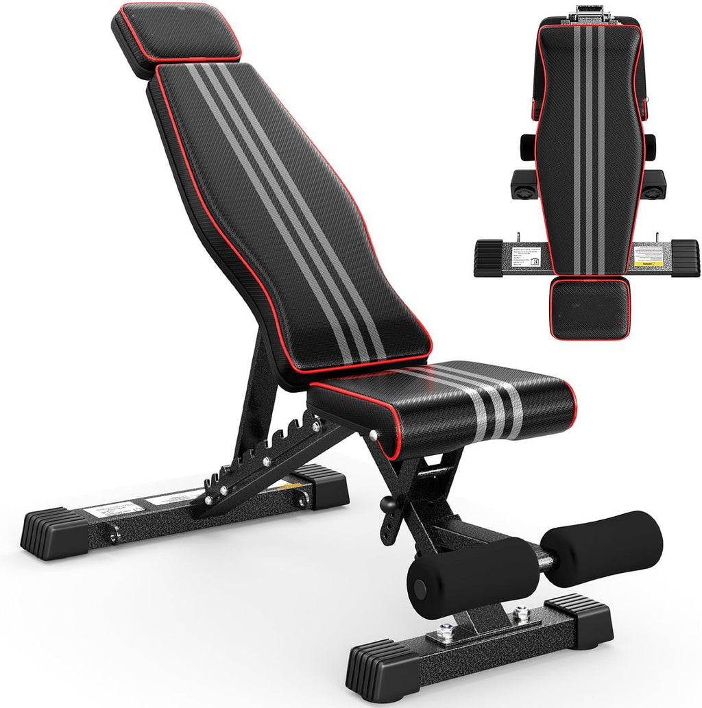 Certified Adjustable Foldable Weight Bench