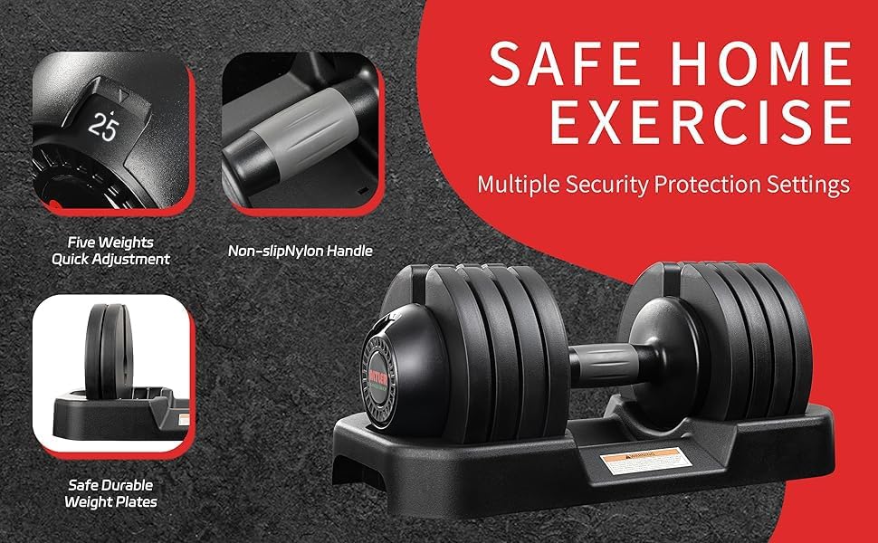 Adjustable Dumbbell Set of 2