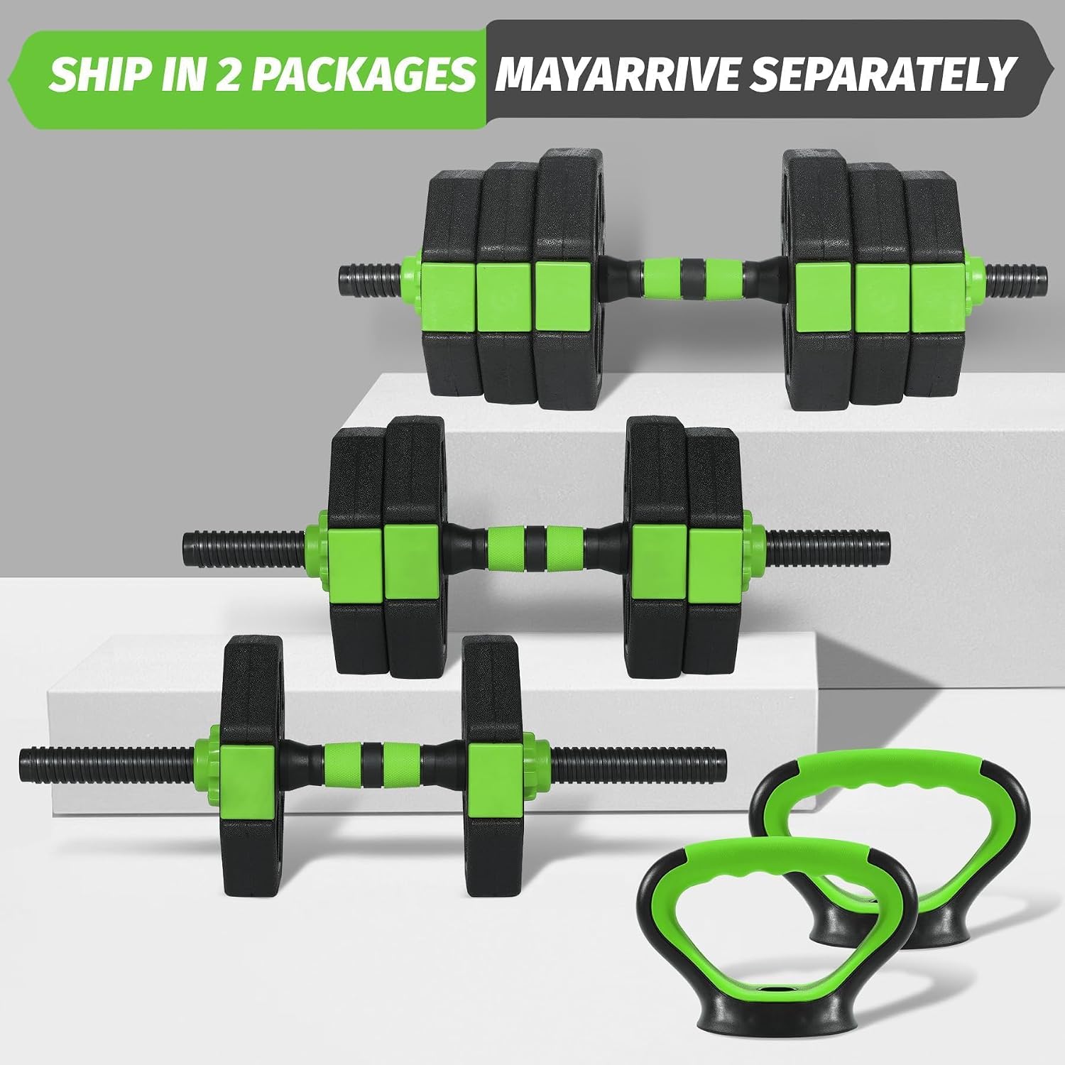 4 In1 Adjustable Dumbbell Weight Set