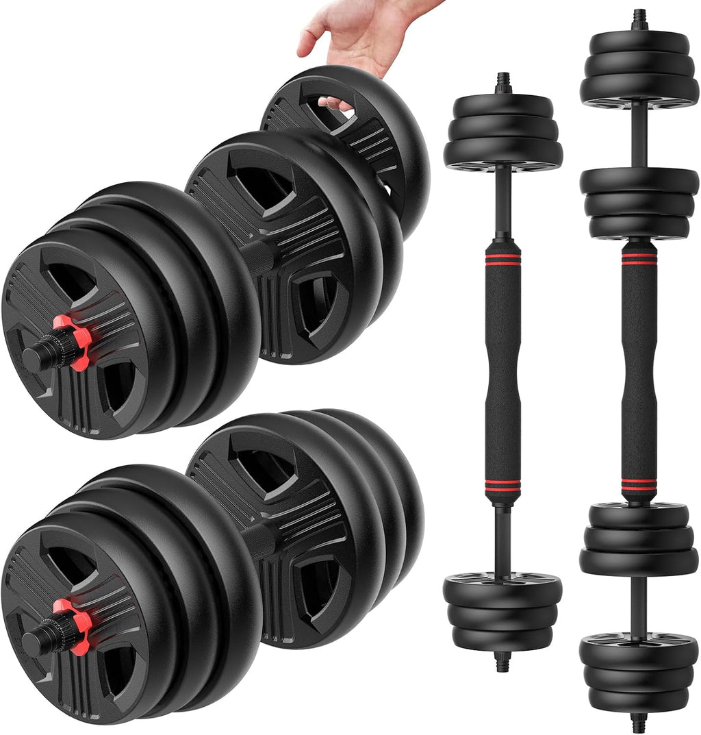 3-in-1 Adjustable Dumbbell Set