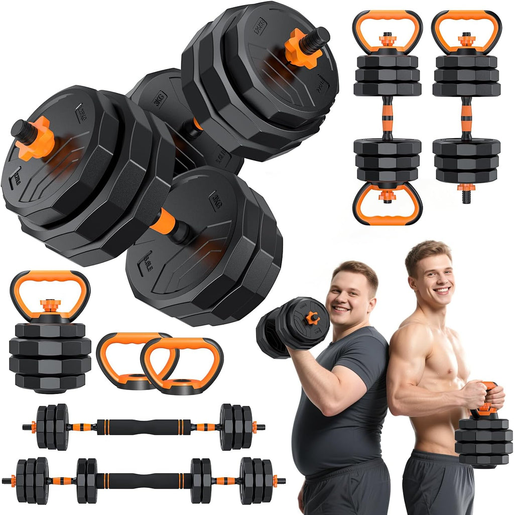 5-in-1 Adjustable Dumbbell Weight Set