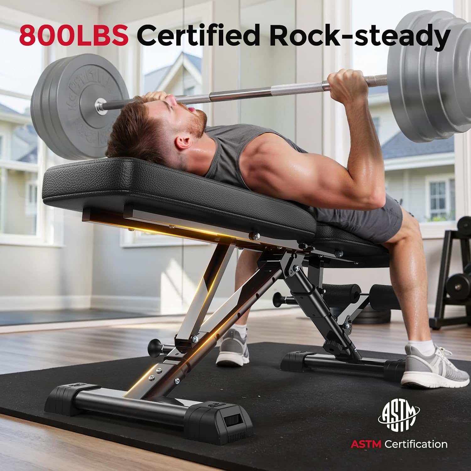 WB5 Foldable Adjustable Weight Bench