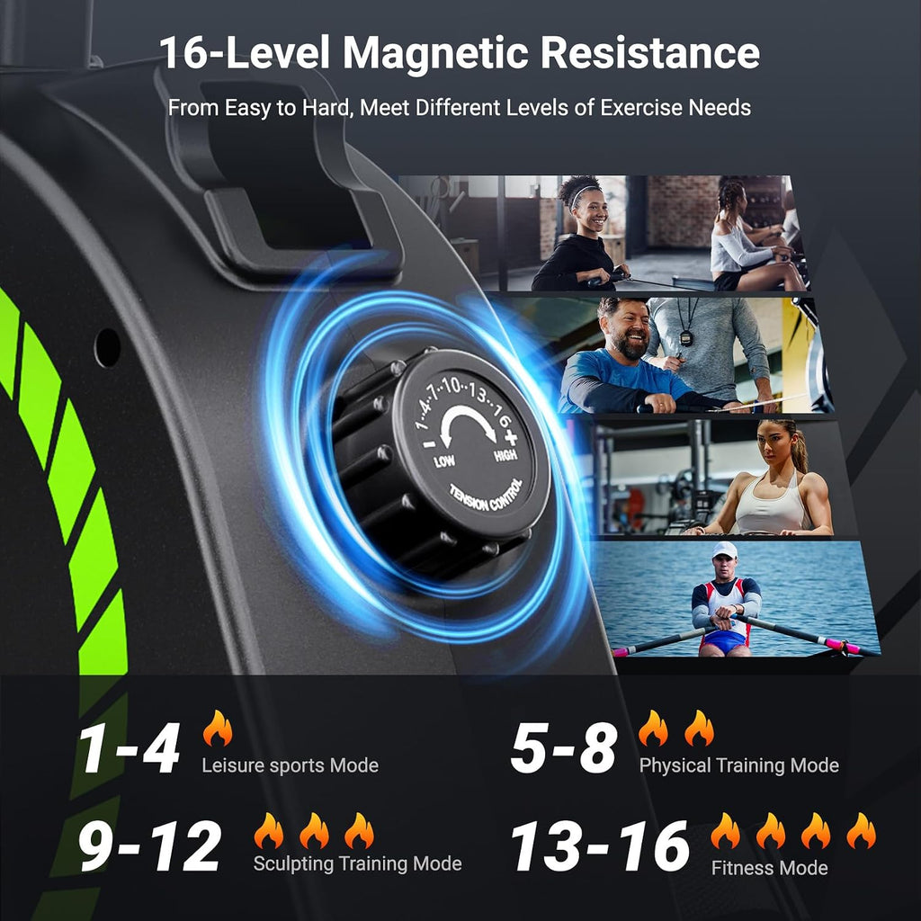 Magnetic Rowing Machine for Home