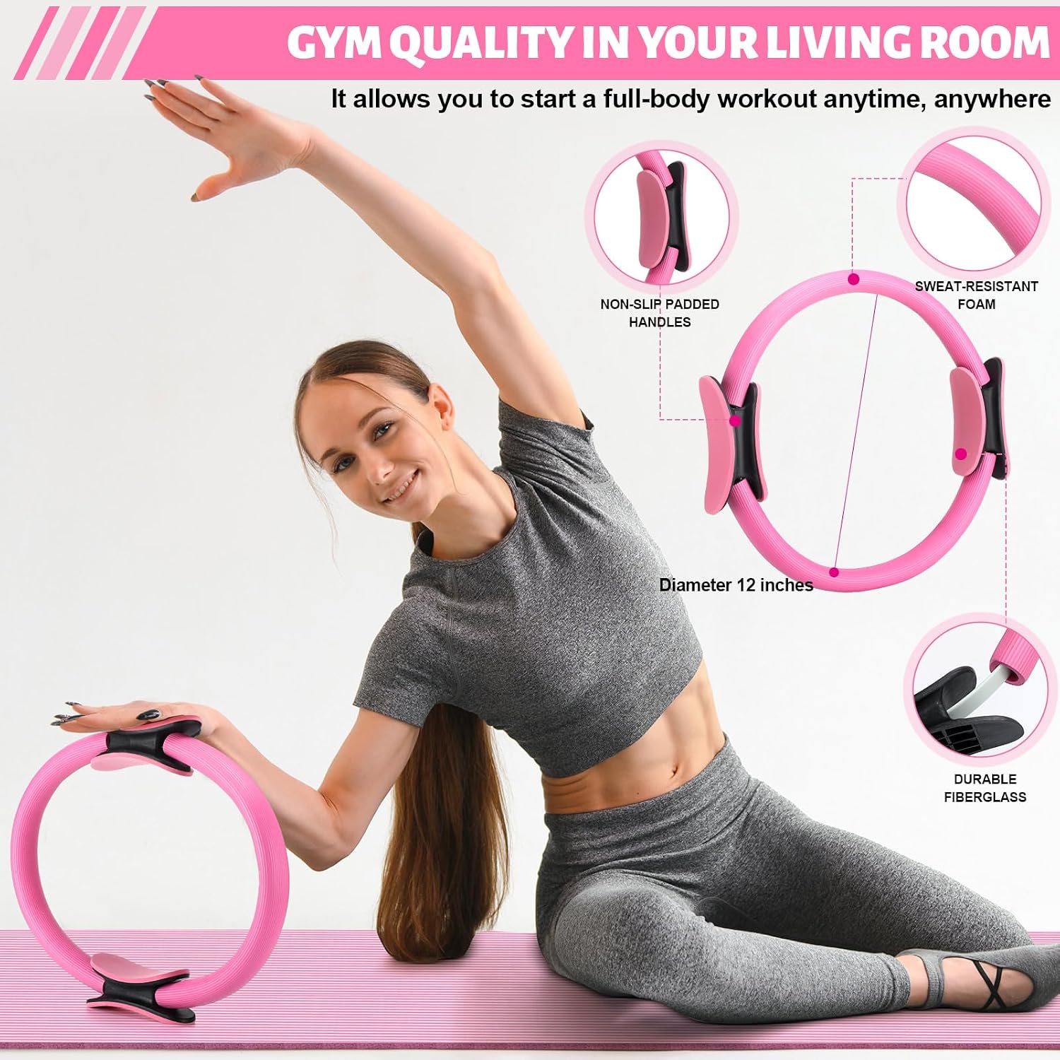 18 Pilates Ring Essential Kit