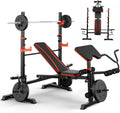 1500LBS 8 IN 1 Olympic Weight Bench Set