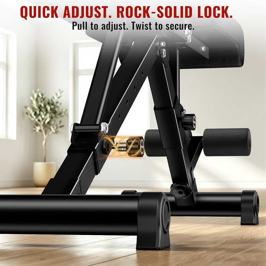 Adjustable Foldable Weight Bench