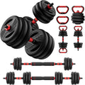 5-in-1 Adjustable Dumbbell Weight Set