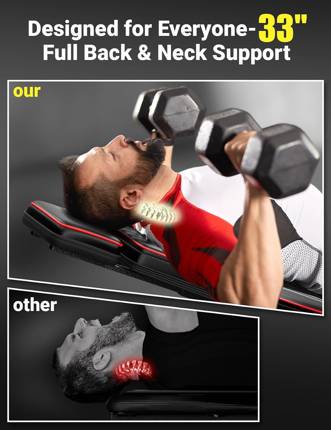 Certified Adjustable Foldable Weight Bench