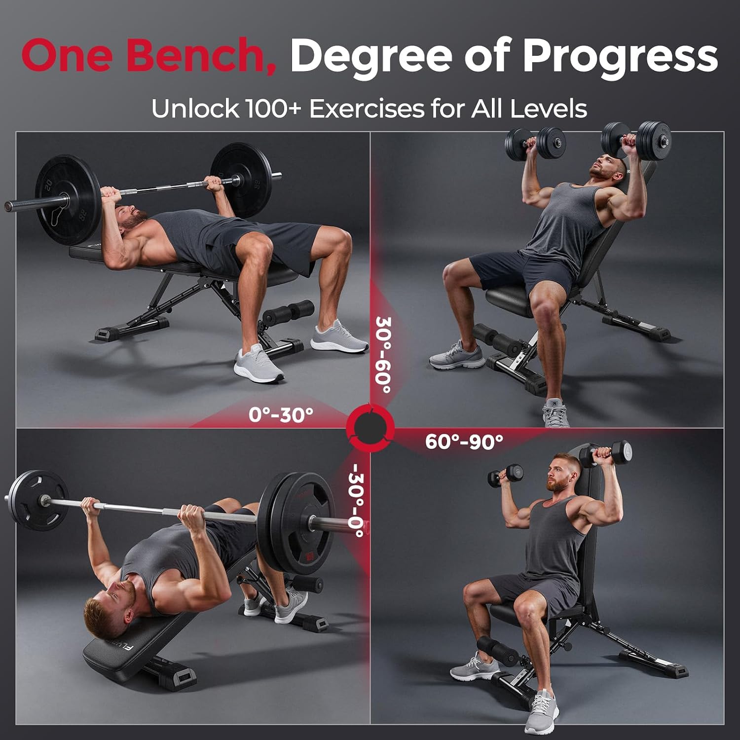 WB5 Foldable Adjustable Weight Bench