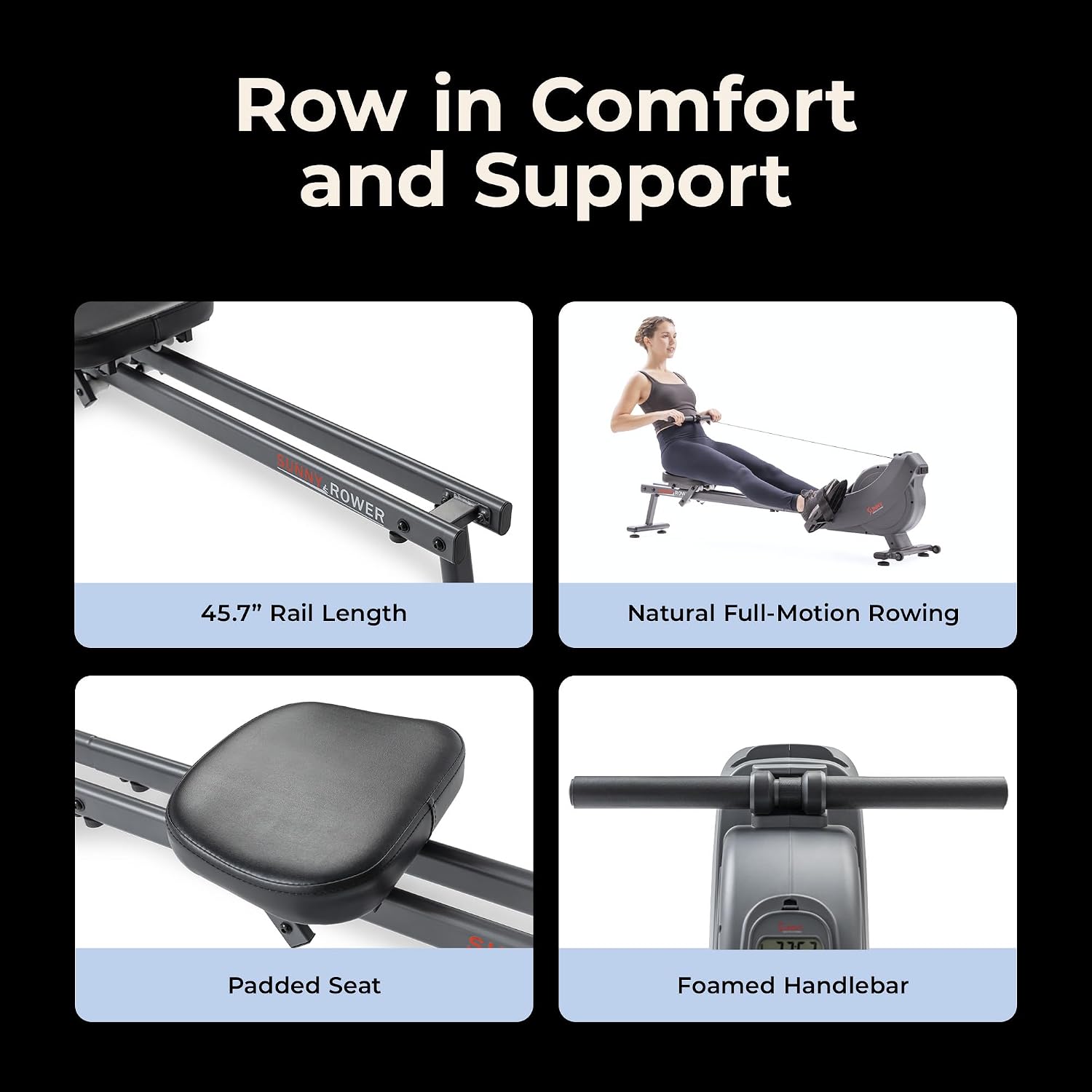 Health & Fitness Smart Magnetic Rower