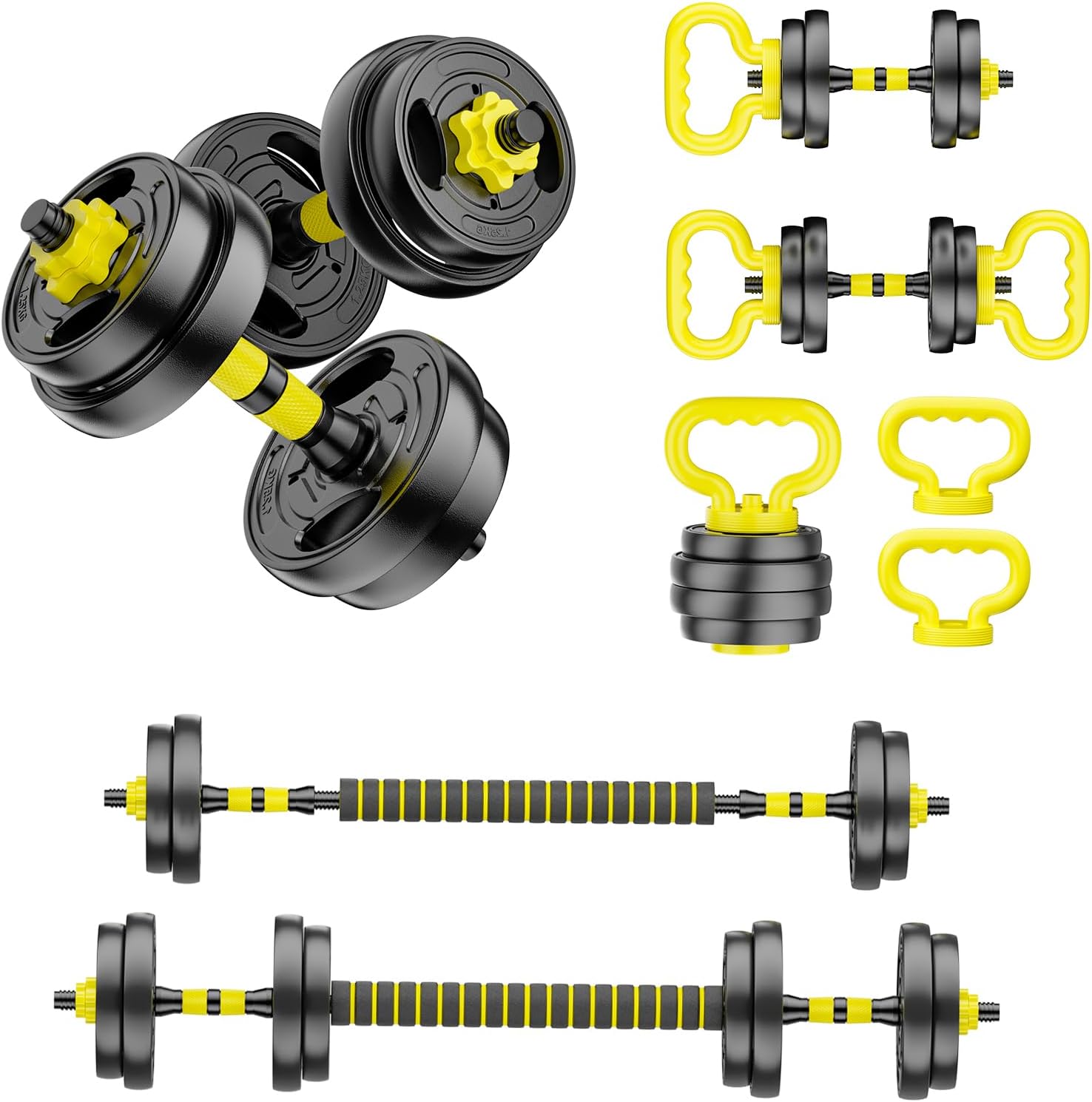 4 in 1 Adjustable Dumbbell Weight Set