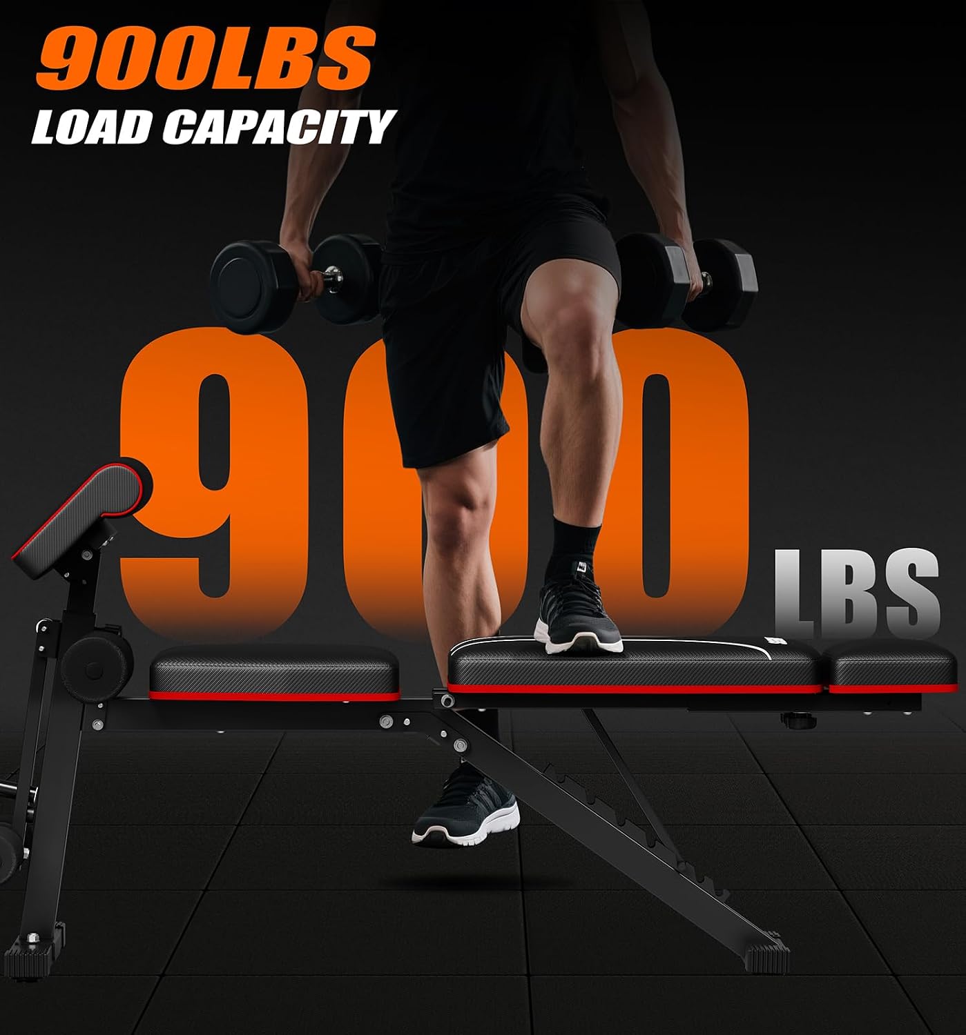 Weight Bench with Leg Developer