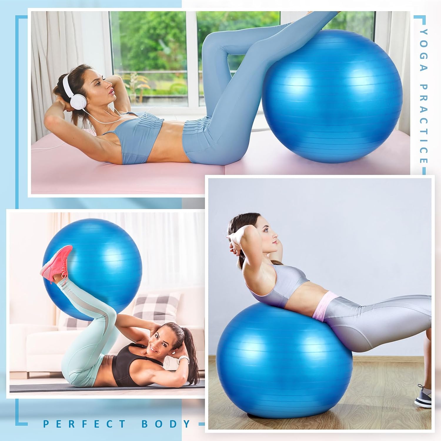 10 Pcs Yoga Starter Kit Set