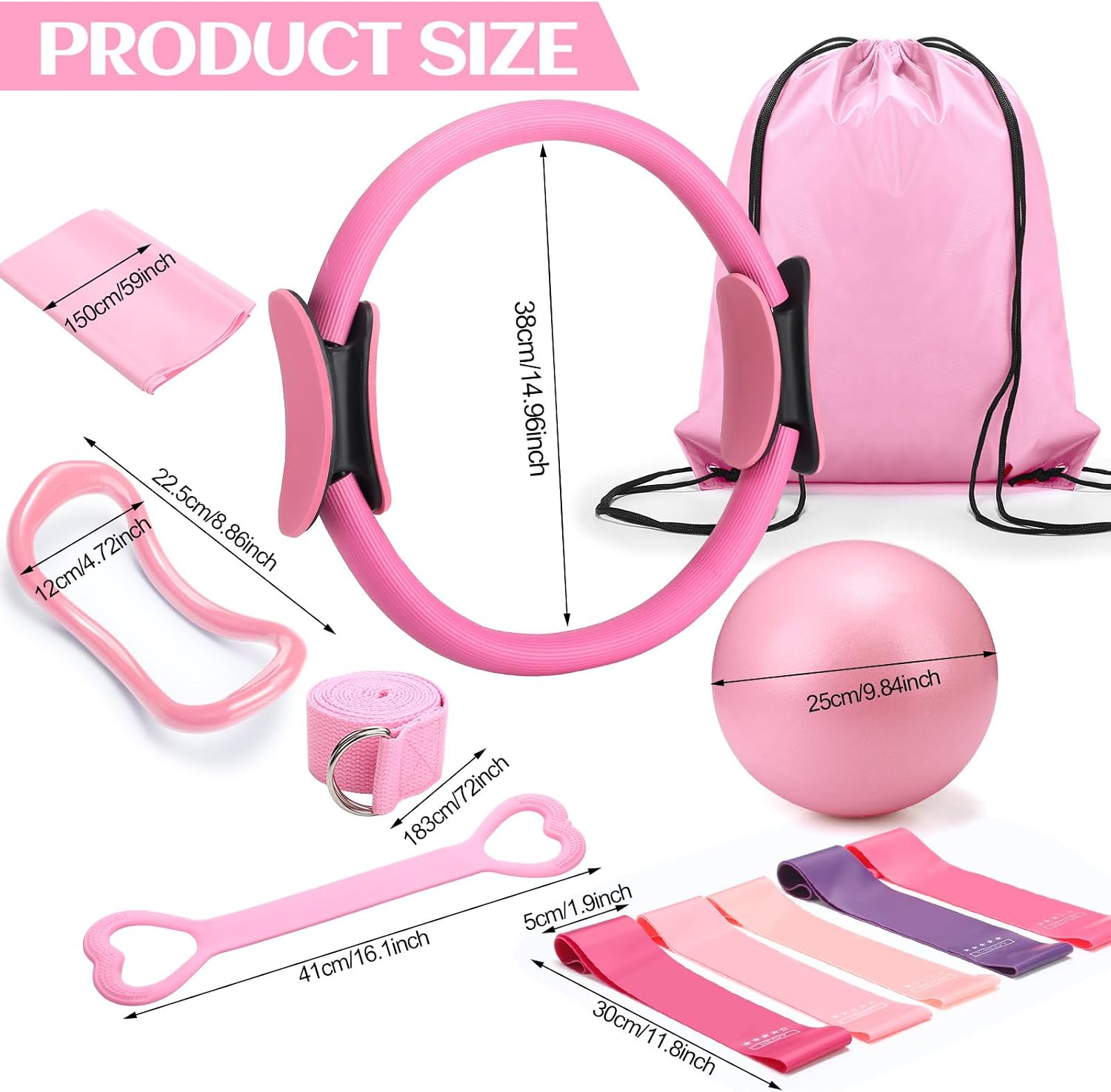 18 Pilates Ring Essential Kit