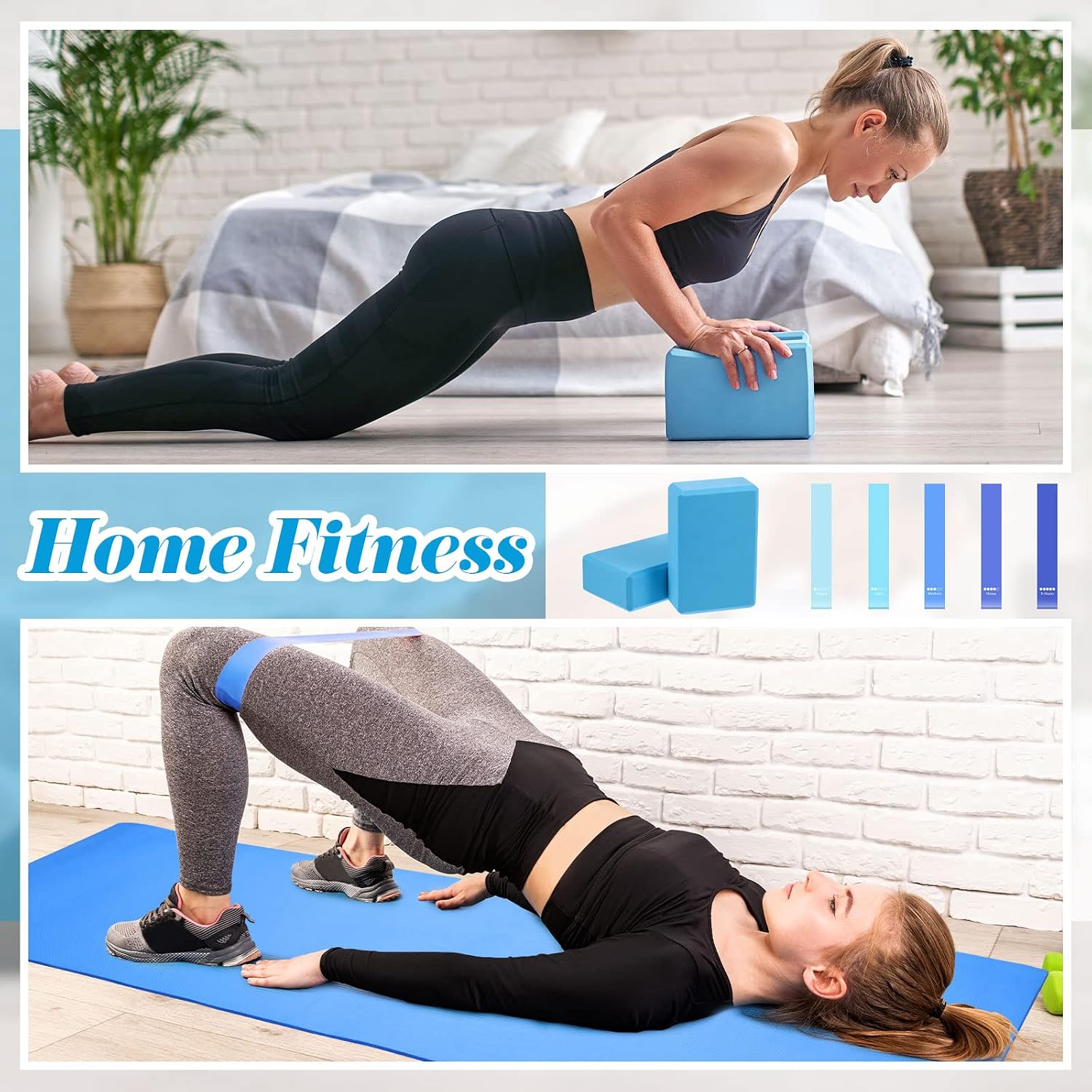 10 Pcs Yoga Starter Kit Set