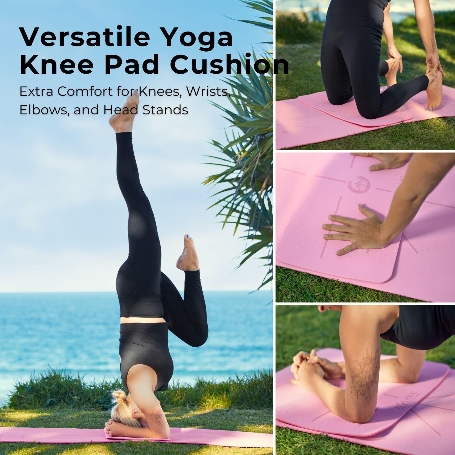 Slip Yoga Mat with Carry Bag