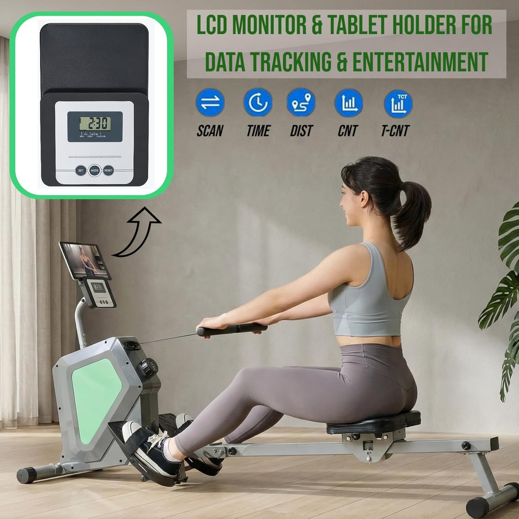 Magnetic Foldable Rowing Machine