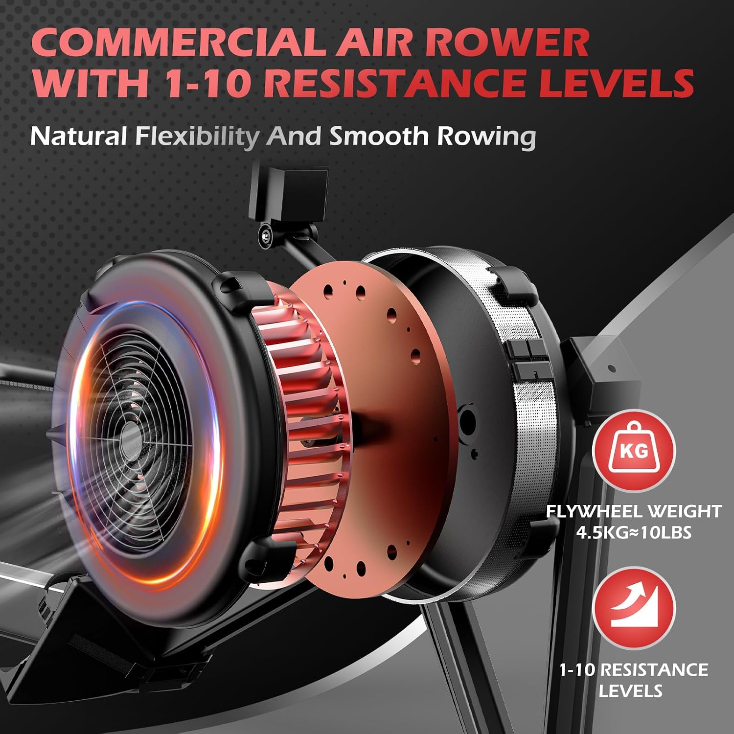 Air Rowing Machine for Home PR70
