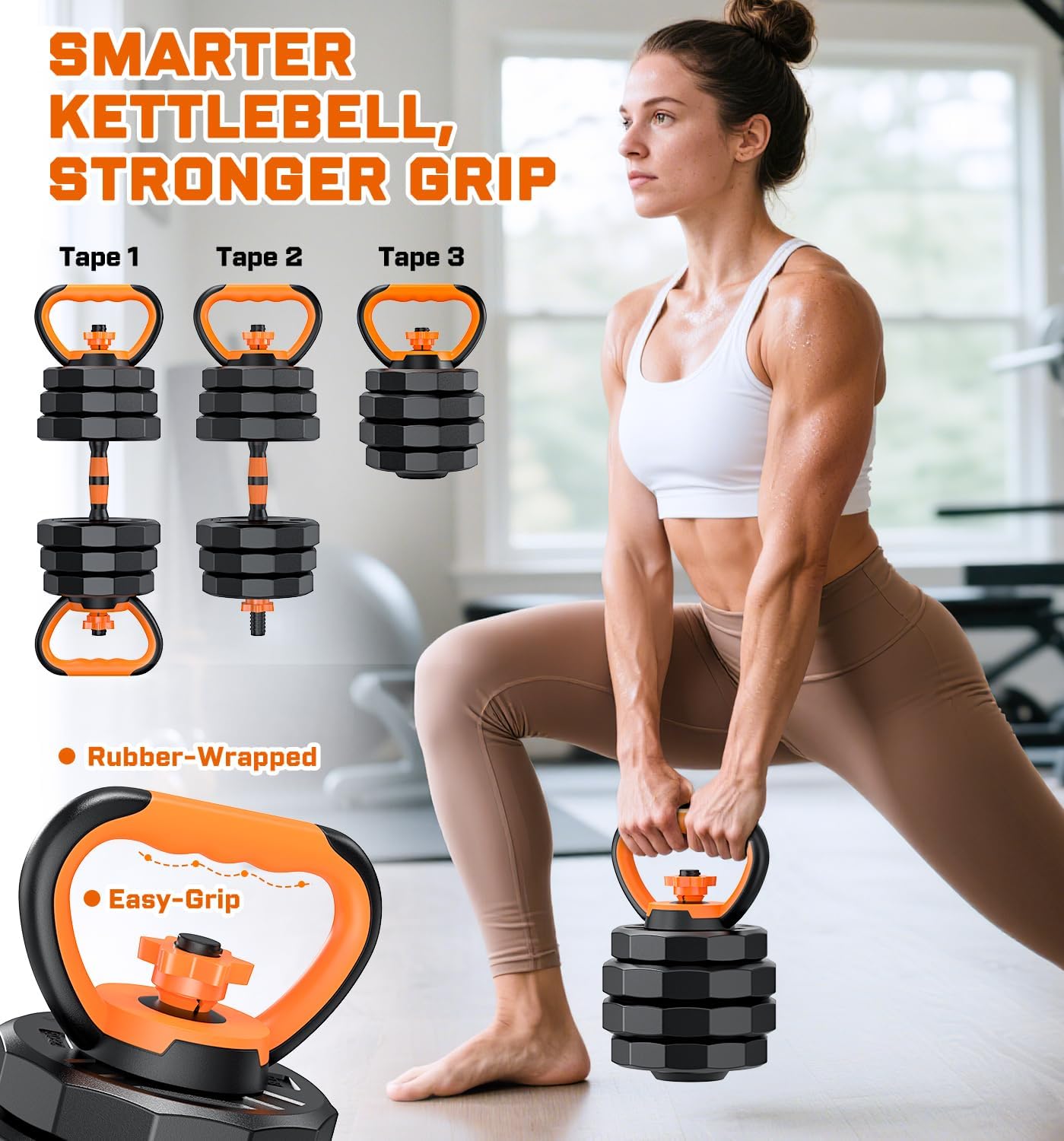 5-in-1 Adjustable Dumbbell Weight Set