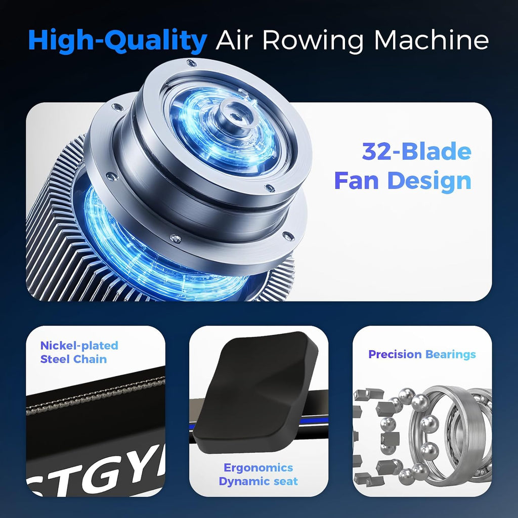 Rowing Machine for Home Air Resistance Rower