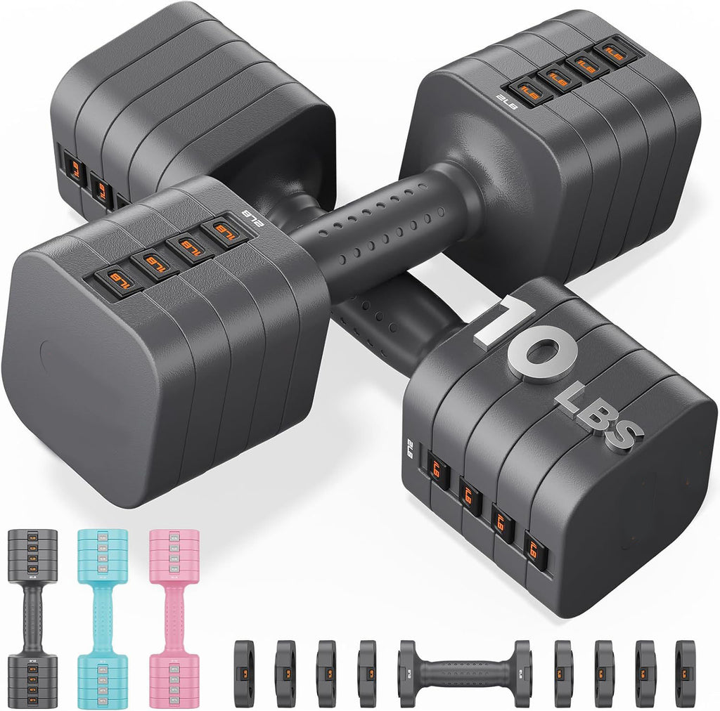 5-in-1 Adjustable Dumbbell Set