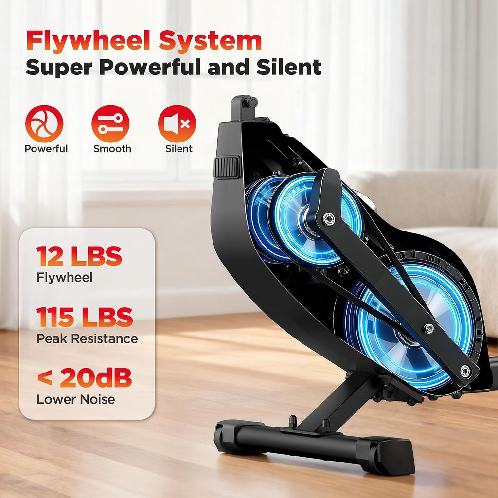 Magnetic Rowing Machine for Home Quiet Rower