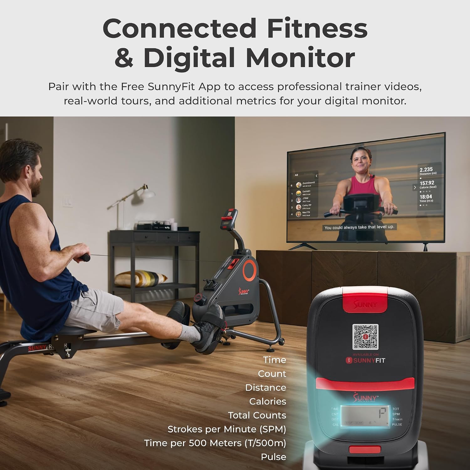 Magnetic Rowing Machine