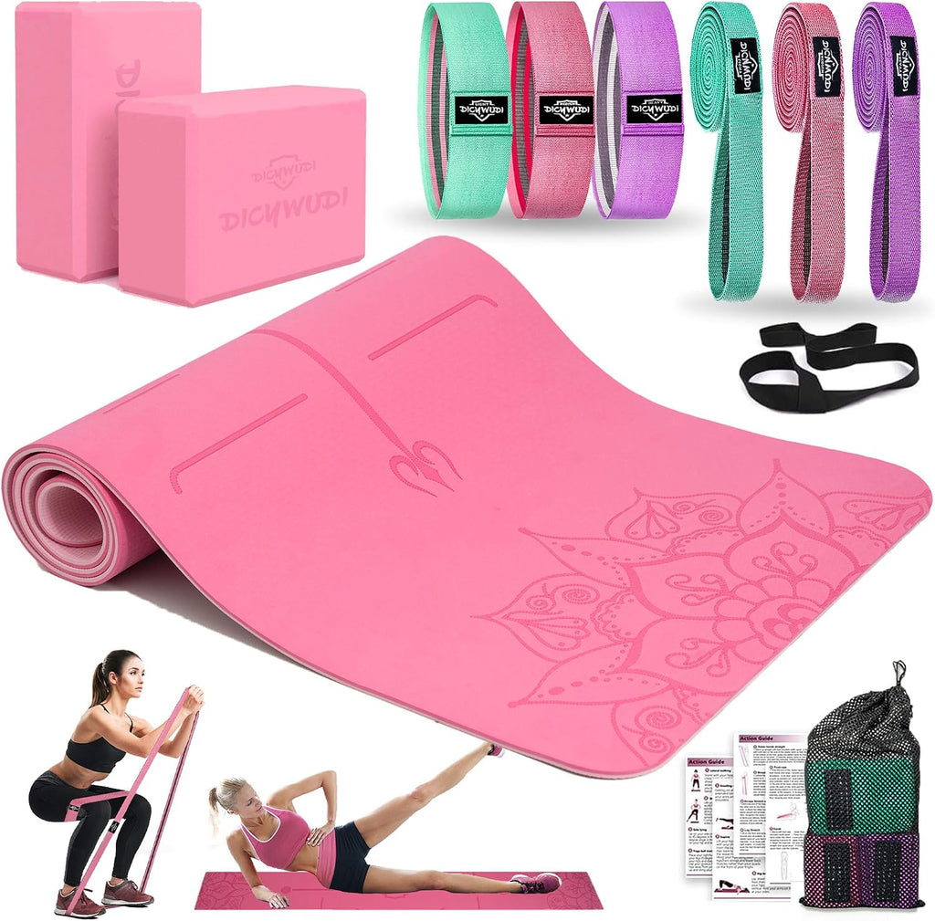 Yoga Mat Beginners Starter Kit