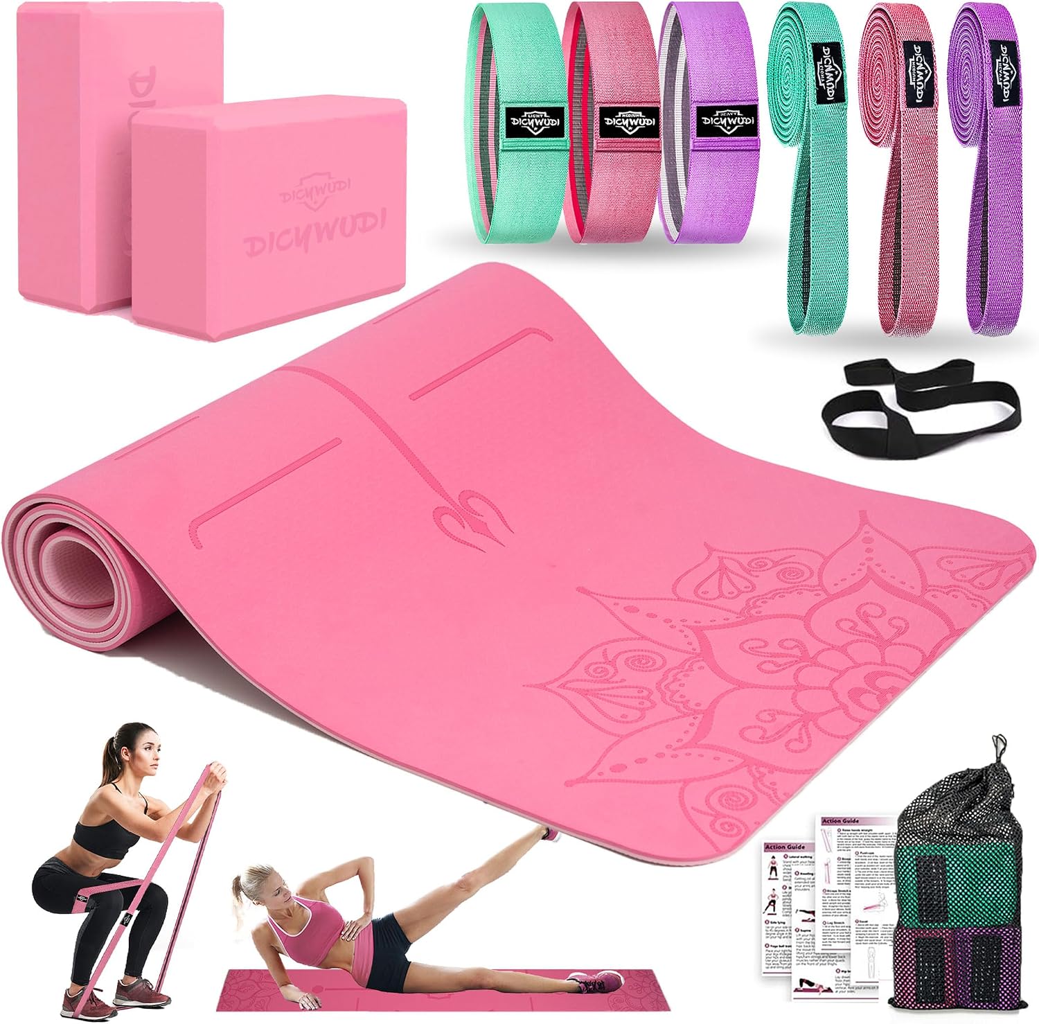 Yoga Mat Beginners Starter Kit
