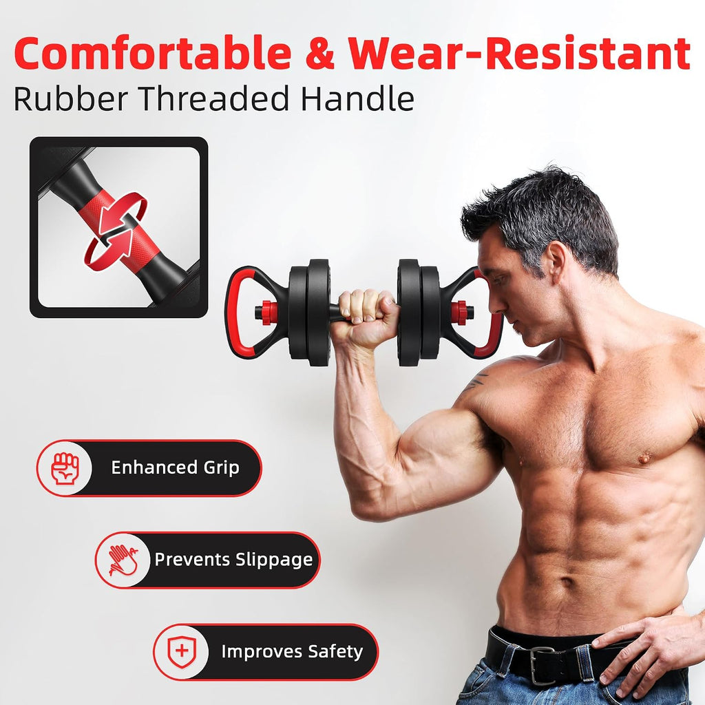 Multi-Functional Adjustable Dumbbell Set