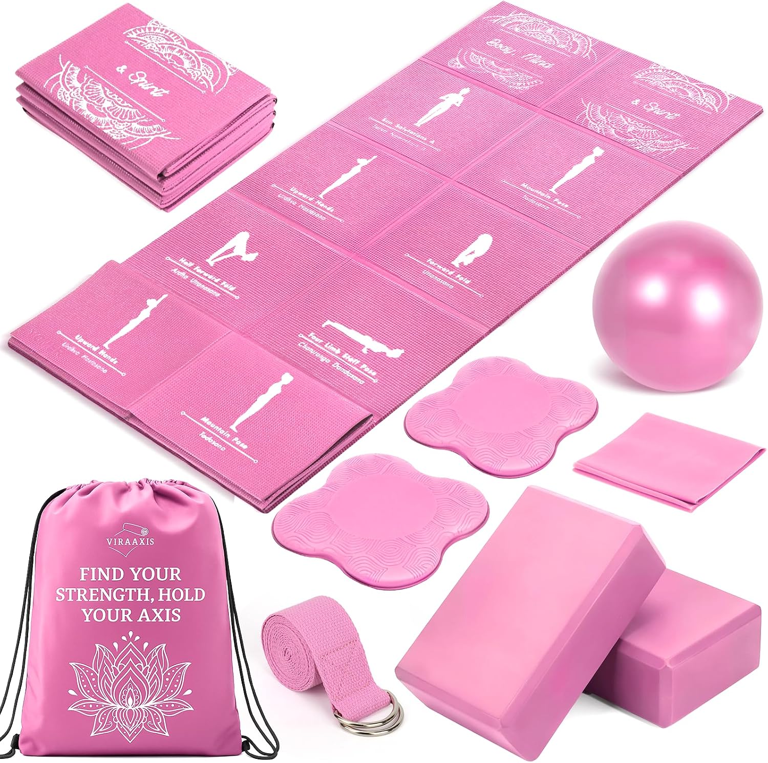 Mat Blocks Set with Strap