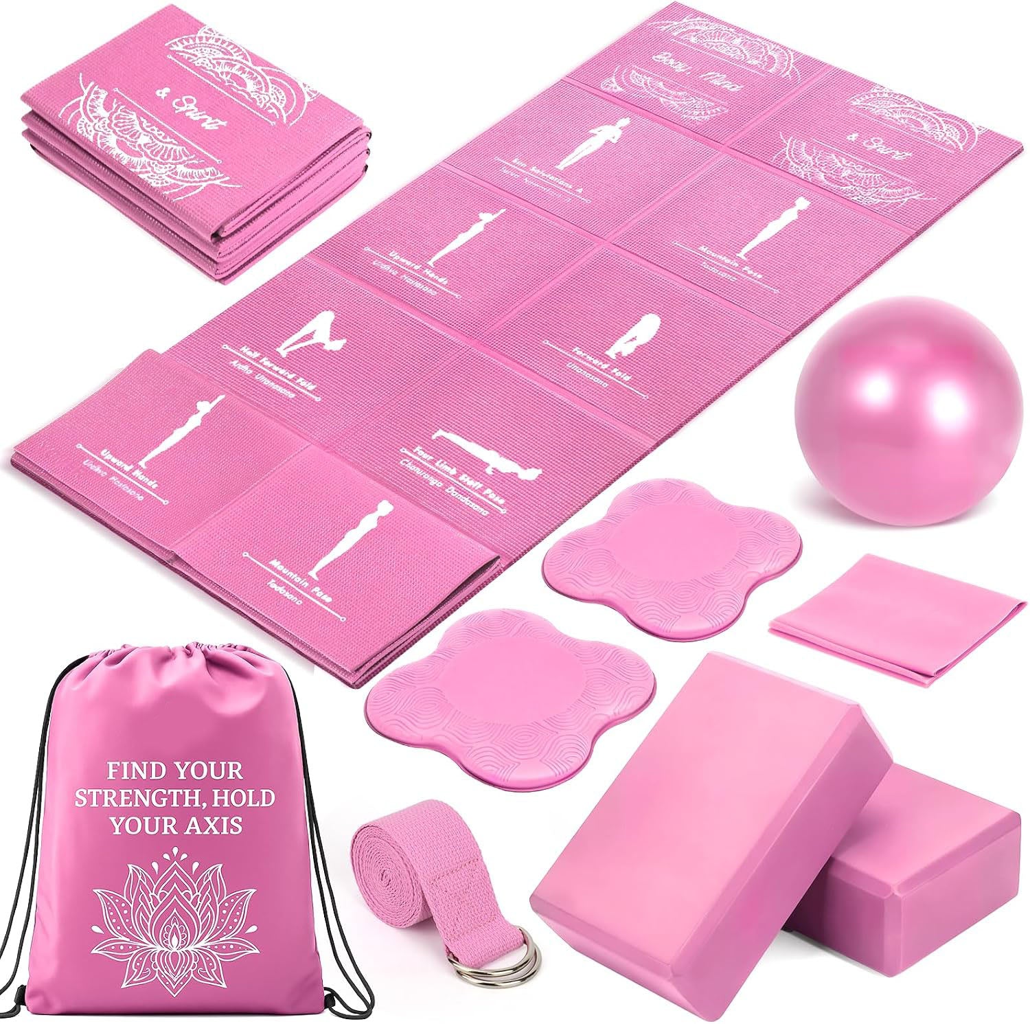 Mat Blocks Set with Strap