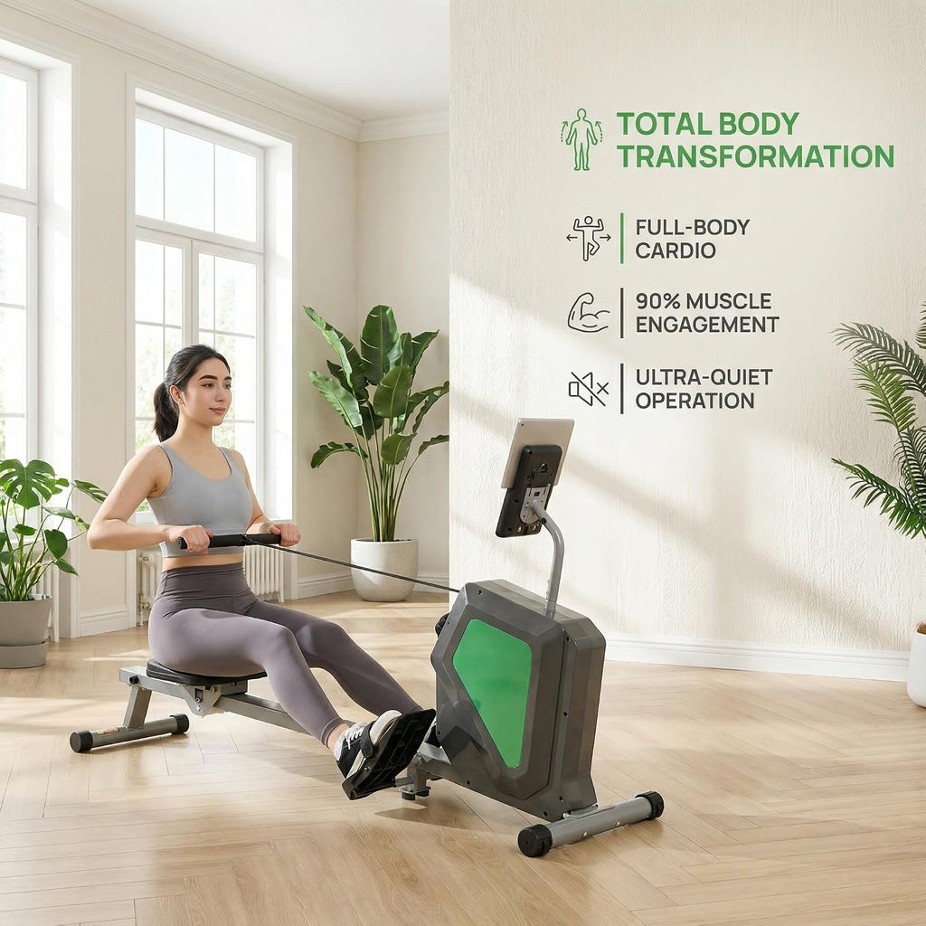 Magnetic Foldable Rowing Machine