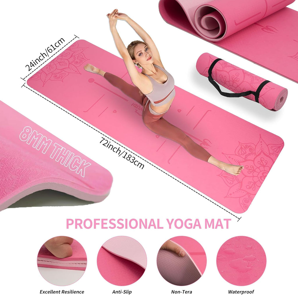 Yoga Mat Beginners Starter Kit