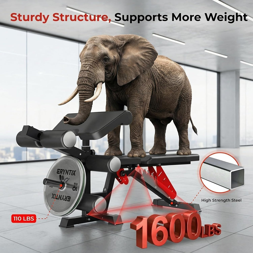 1600LBS Multifunctional Adjustable Weight Bench