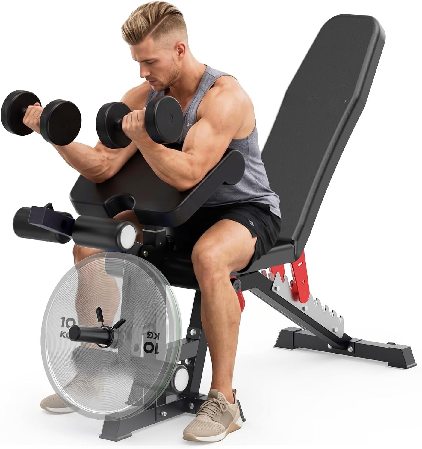 1600LBS Multifunctional Adjustable Weight Bench