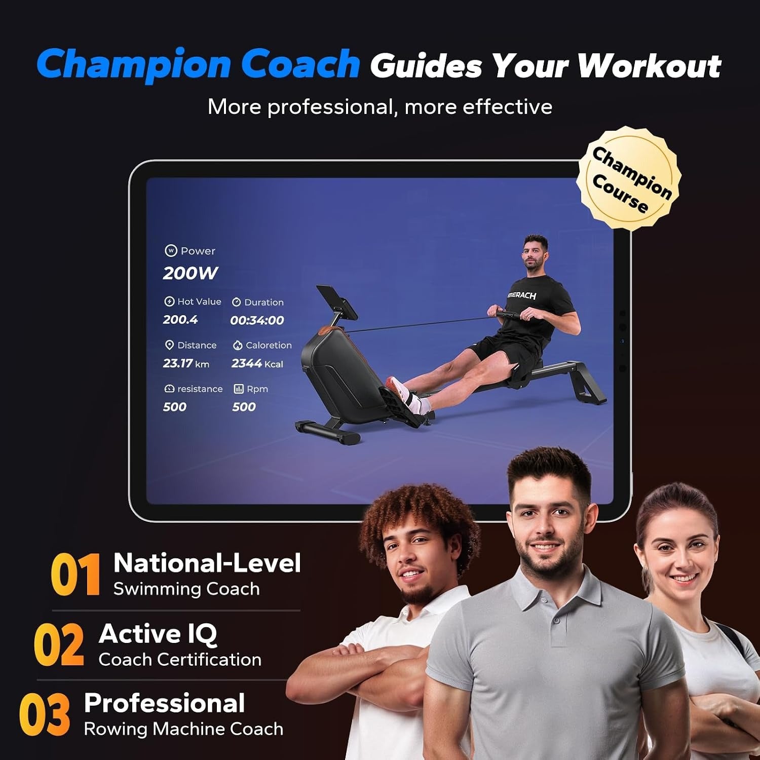 Electromagnetic Rowing Machine for Home