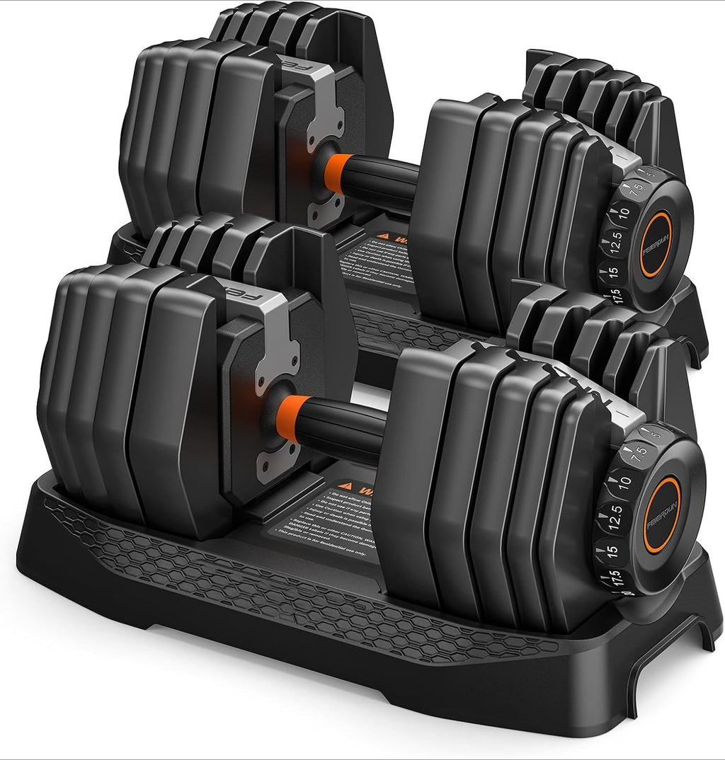 QuickDial Adjustable Dumbbell Set
