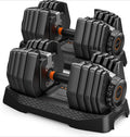 QuickDial Adjustable Dumbbell Set